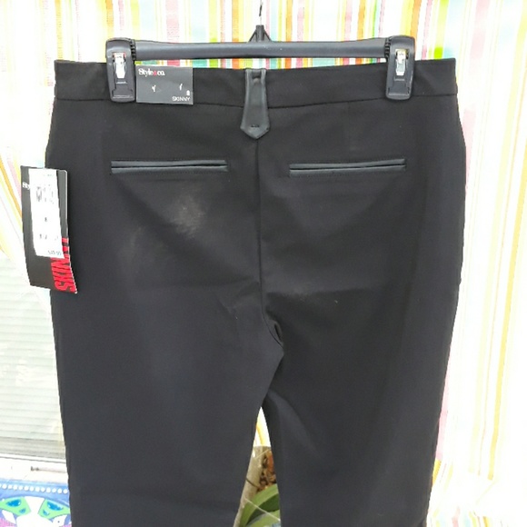 Style&Co. Black Skinny Pants - Picture 4 of 8